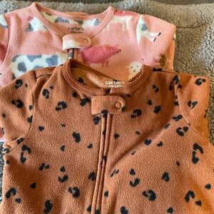 Bundle of toddler footed sleepers